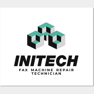 Initech - Fax Machine Repair Technician Posters and Art